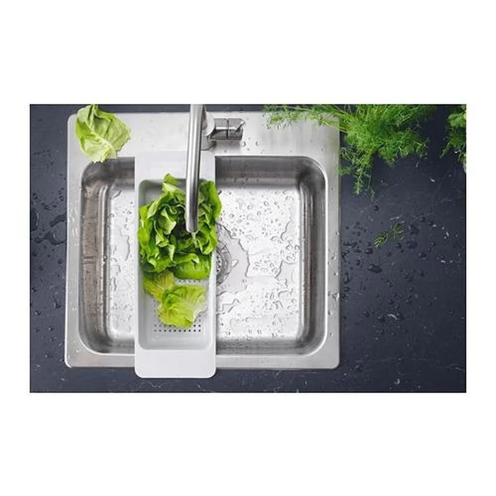 Ikea GRUNDVATTNET Colander Gray for Sink Dish Dryer New Discontinued 903.142.80